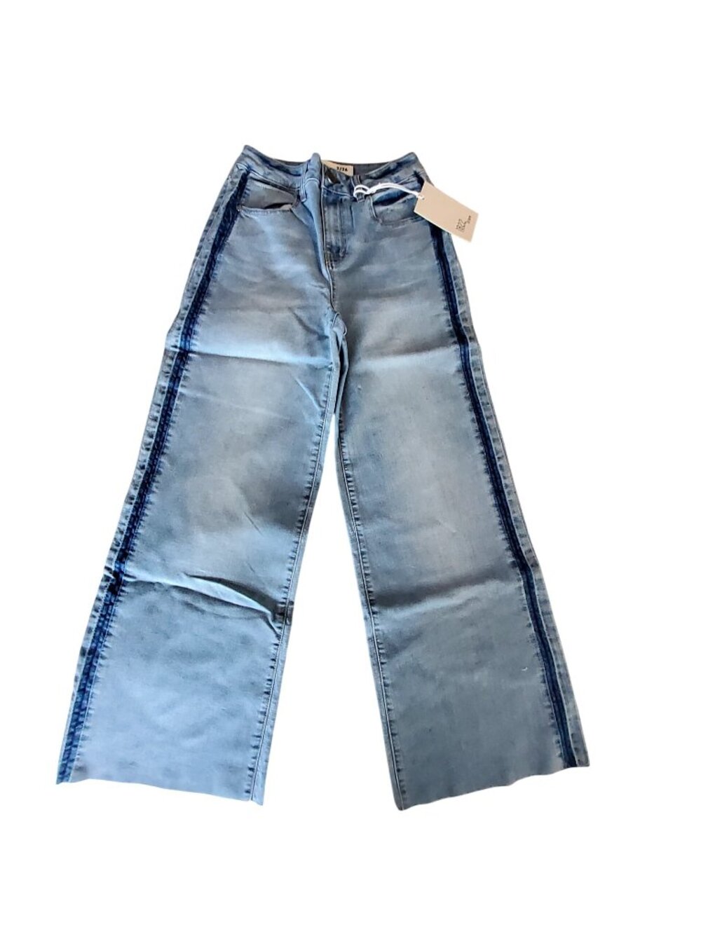 1822 Denim Womens Light Wash Skinny Jeans Size 2/26 With Stretch Cotton Blend - Picture 1 of 12